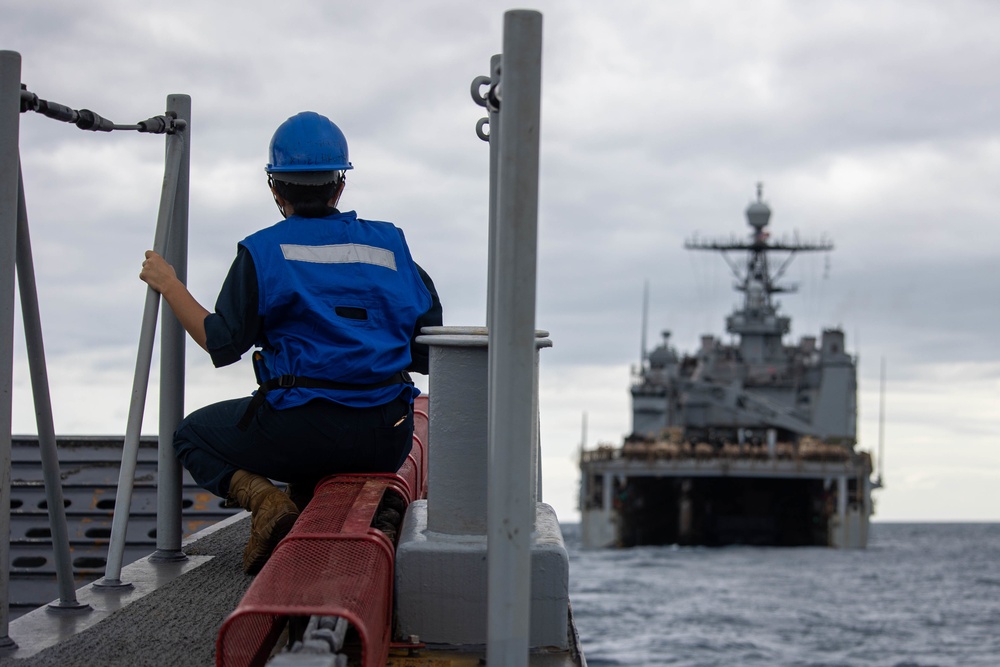 USS Rushmore conducts TRANSPORTEX