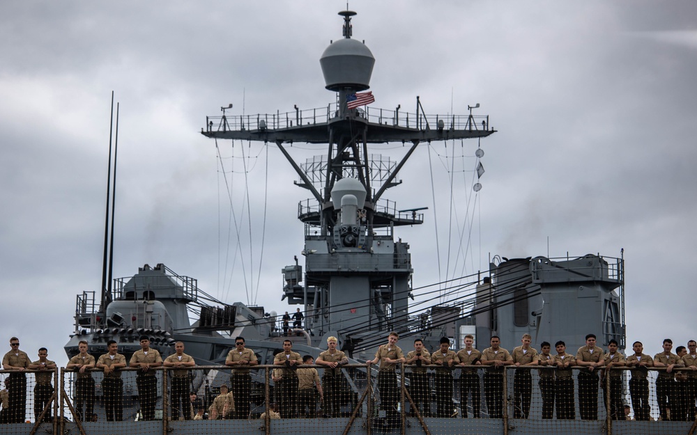 USS Rushmore conducts TRANSPORTEX