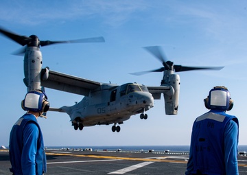 USS America, USS Tripoli Conduct Flight Operations