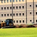 Final exterior grading takes place at fiscal year 2020-funded barracks project at Fort McCoy