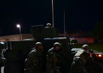 Wolf Pack defenders MOPP up adversaries