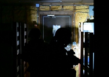 Wolf Pack defenders MOPP up adversaries