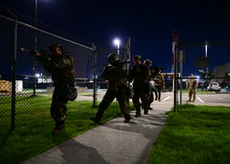 Wolf Pack defenders MOPP up adversaries