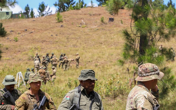 Cartwheel Partner Nations Train in the Jungle