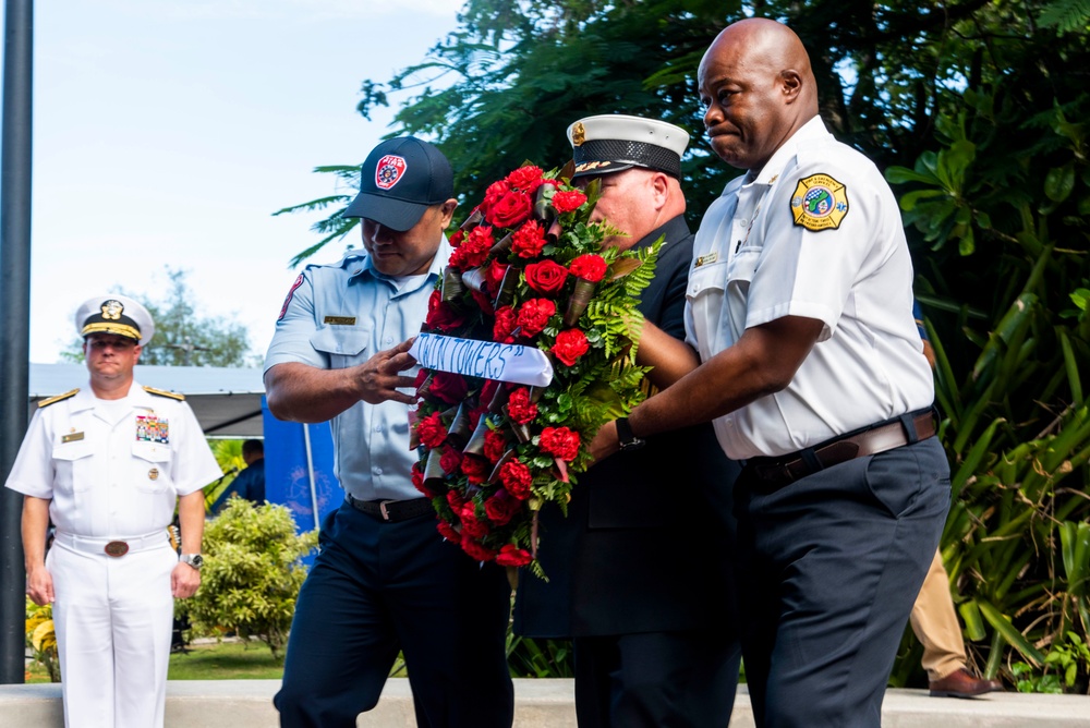 21st Anniversary of 9/11 Commemorated by Guam Leadership