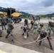 Naval Mobile Construction Battalion 4, repair pier damage as a part of exercise Ulchi Freedom Shield.