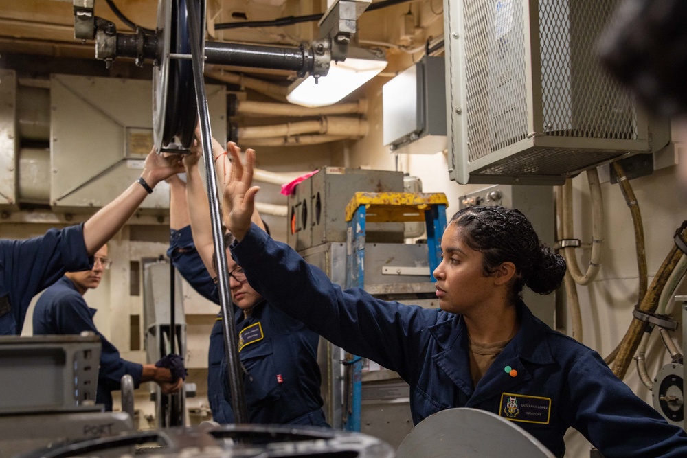 USS Leyte Gulf (CG 55) Daily Operations