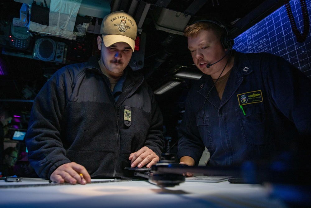 USS Leyte Gulf (CG 55) Daily Operations