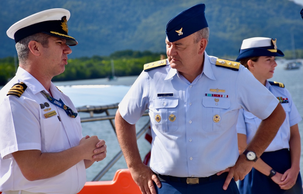 U.S. Coast Guard conducts engagements in Cairns, Australia