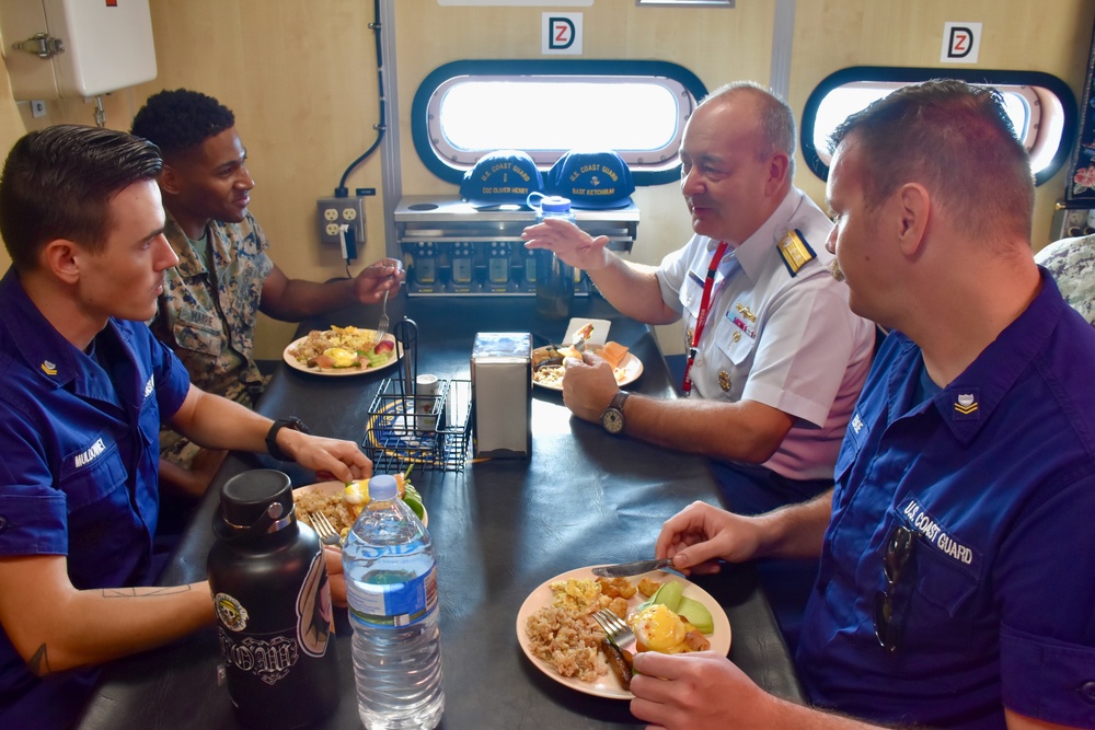 U.S. Coast Guard visits Cairns, Australia