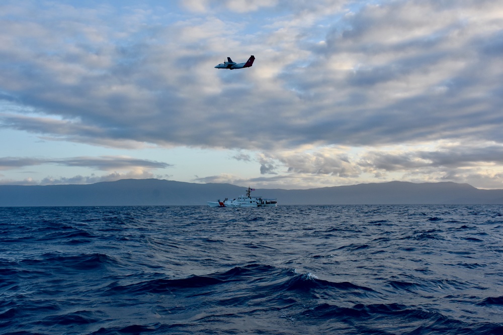 U.S. Coast Guard departs port visit in Cairns, Australia