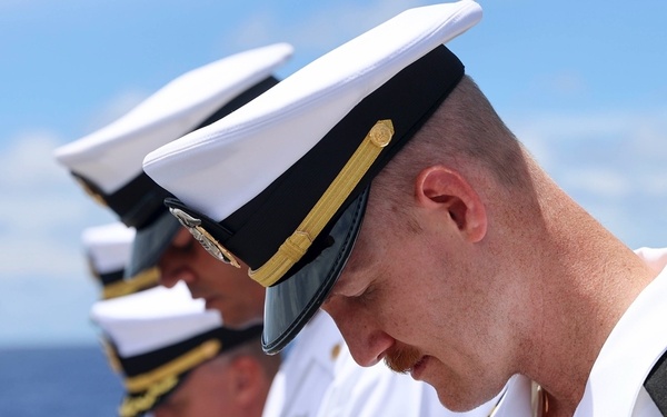 USS Barry (DDG 52) Holds 9/11 Remembrance Ceremony