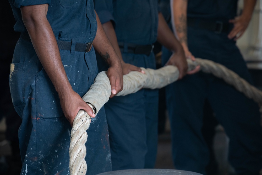 USS Zumwalt Visits Guam