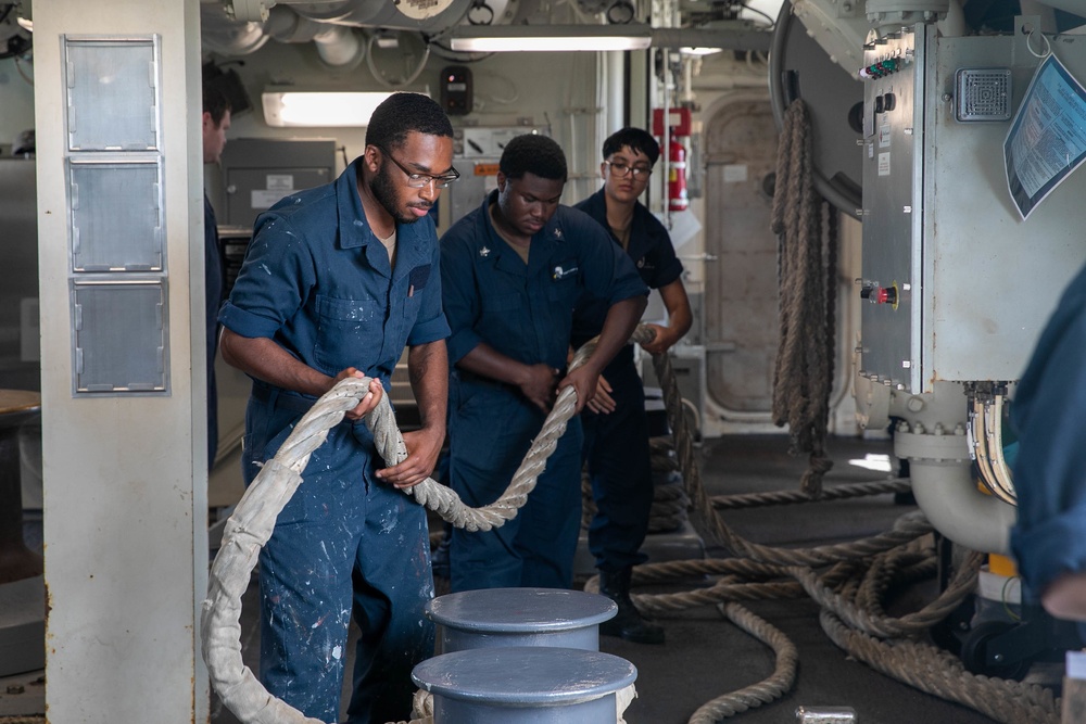 USS Zumwalt Visits Guam