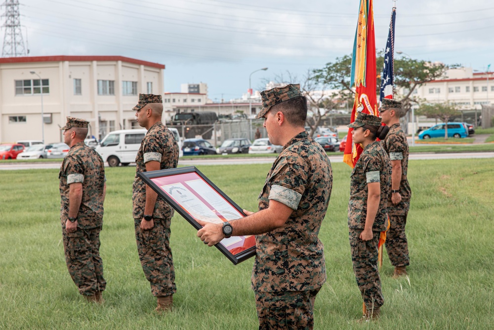 CLR-3 80th Anniversary Battle Colors Rededication Ceremony