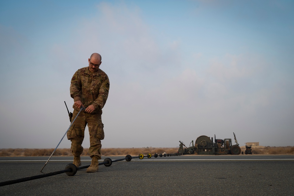 386 AEW Airmen demonstrate ability to apply many skillsets, conduct Agile Combat Employment from austere environment