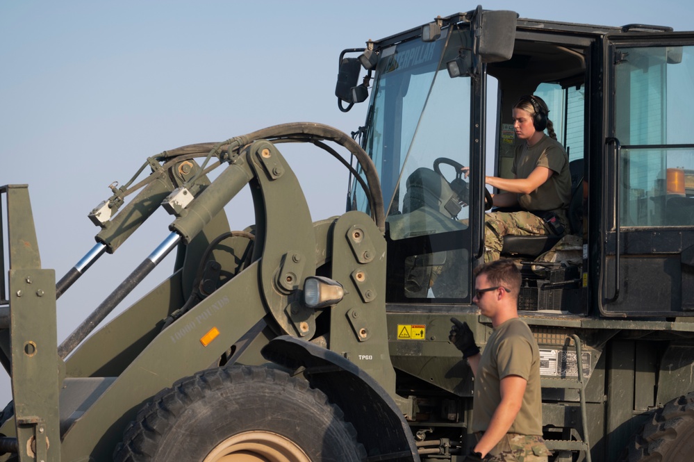 386 AEW Airmen demonstrate ability to apply many skillsets, conduct Agile Combat Employment from austere environment