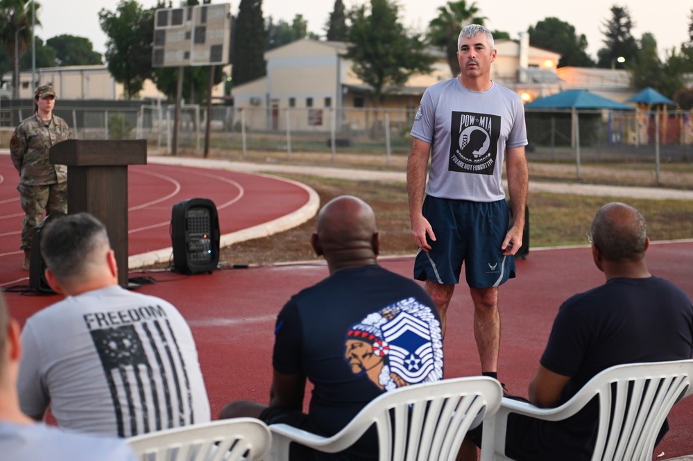 Incirlik AB remembers POW/MIA’s, holds 24-hour run