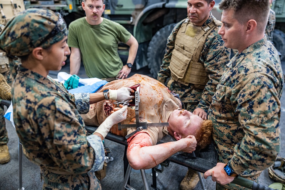 UNITAS 2022: U.S. Marine Corps Forces, South puts the Tactical Scalable Surgical System to the Test