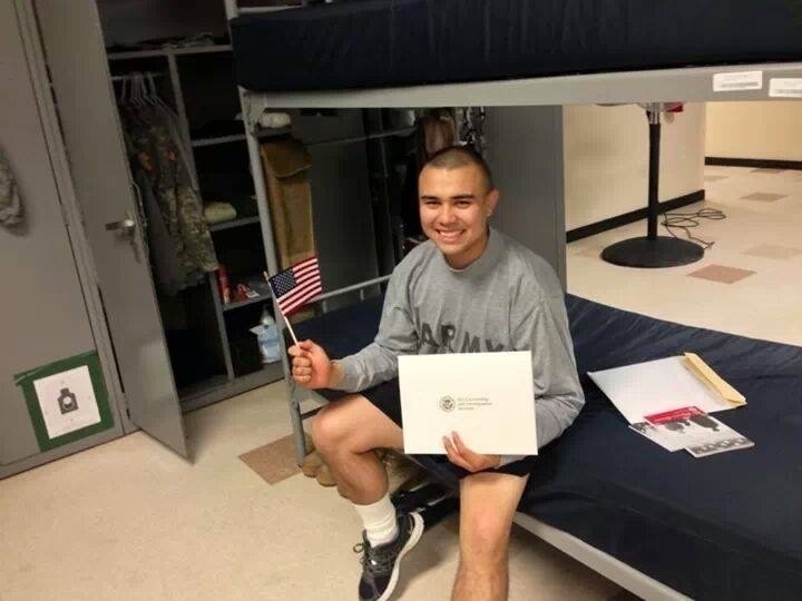 Soldier gains citizenship and finds purpose helping others in the Army National Guard.