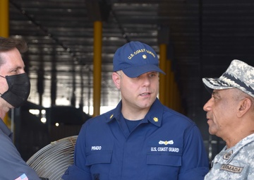 USNS Burlington Conducts Ship Tour for Dominican Republic Sailors