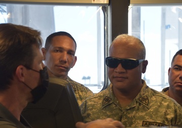 USNS Burlington Conducts Ship Tour for Dominican Republic Sailors