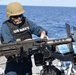 USS Billings Conducts Crew Serve Weapons Shoot