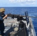 USS Billings Conducts Crew Serve Weapons Shoot