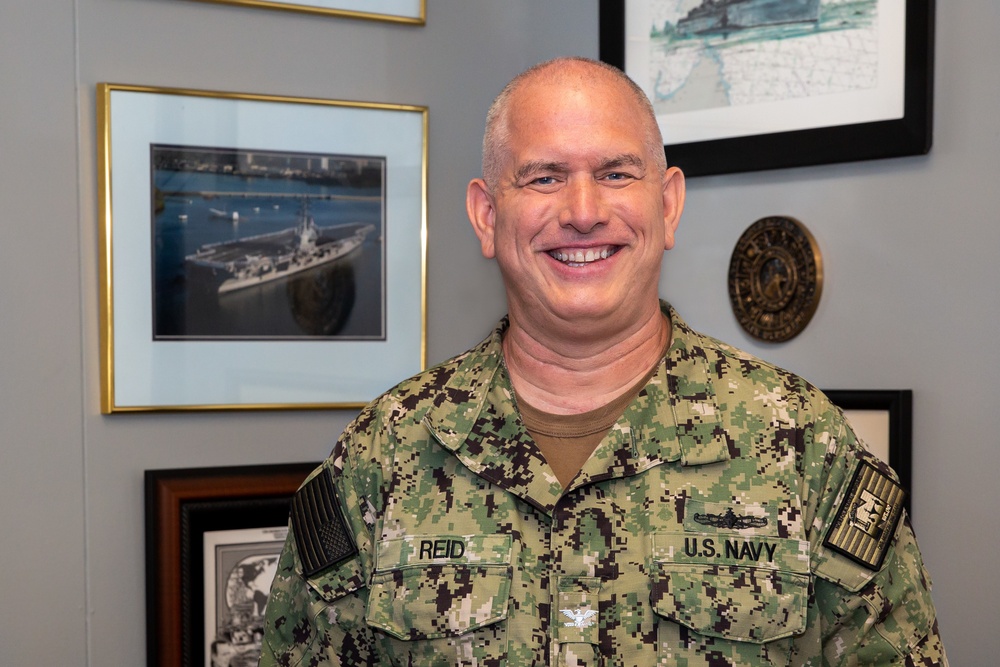 Capt. Randy Reid Becomes Norfolk Naval Shipyard Deputy Commander