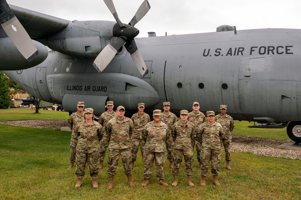 182nd Comptroller Flight group photo Sept. 11, 2022