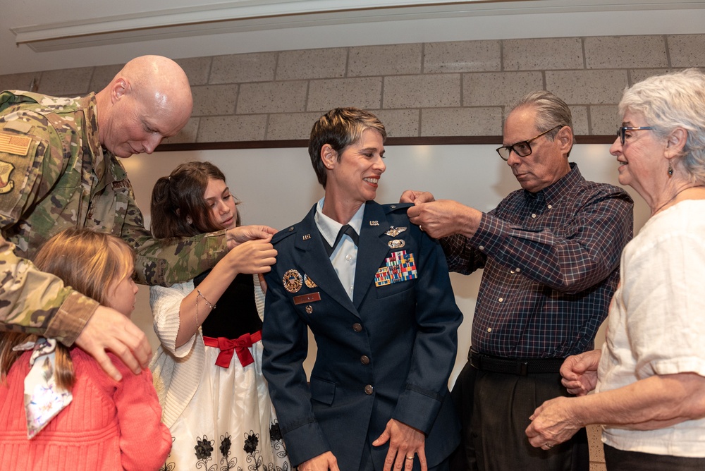 Lt. Col. Asheleigh Gellner promoted to colonel Sept. 11, 2022