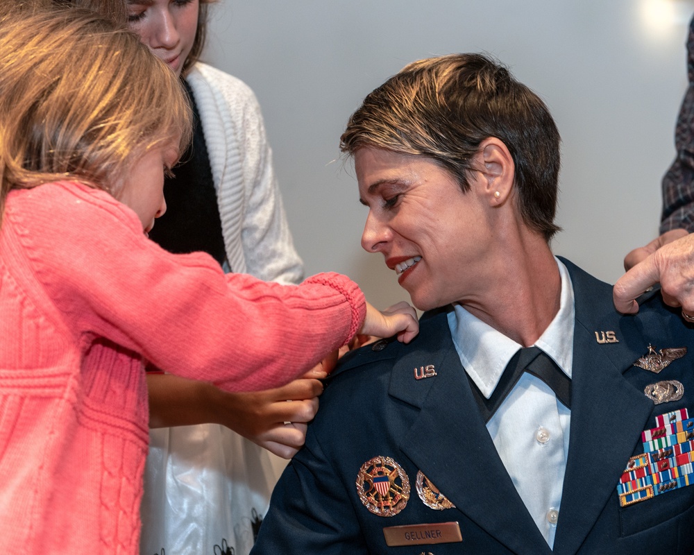 Lt. Col. Asheleigh Gellner promoted to colonel Sept. 11, 2022