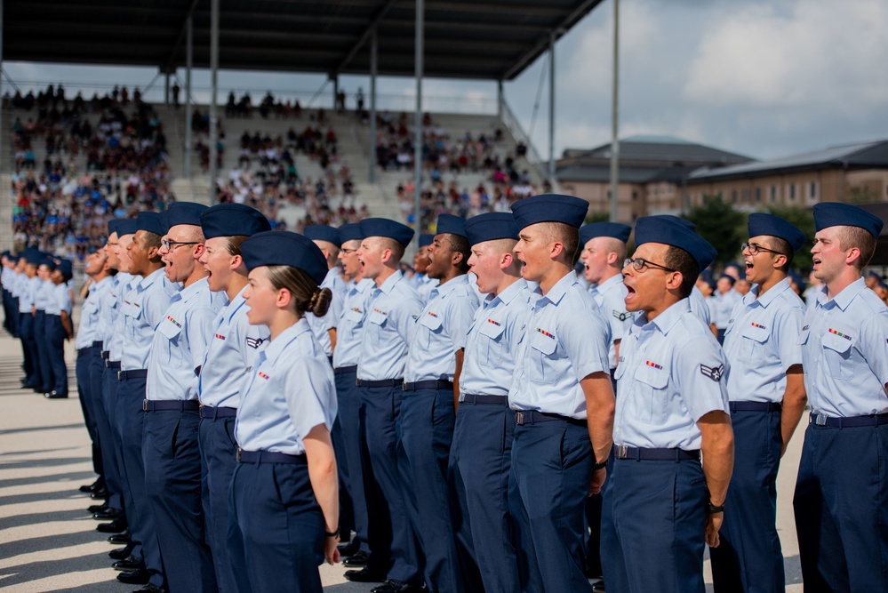 323rd Training Squadron Basic Military Training Graduation