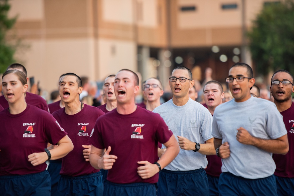 323rd Training Squadron Basic Military Training Graduation