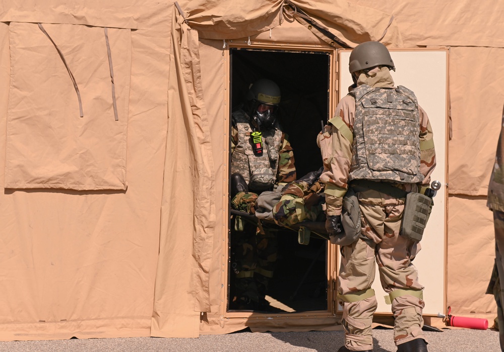 Airmen maintain CBRN readiness