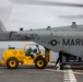 CH-53E Super Stallion conduct a resupply at sea on the Anchorage