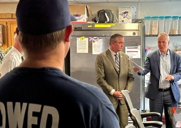 Naval Support Activity Bethesda Hosts Community Leaders for Update on Fire Station