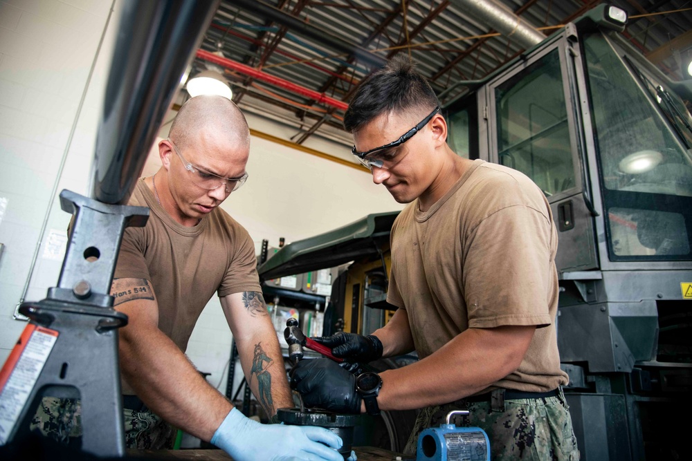 NMCB 133 Conducts Homeport Operations