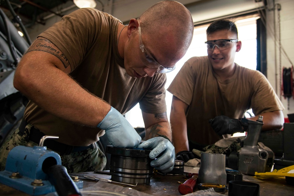 NMCB 133 Conducts Homeport Operations