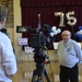 Principal Norman Burgess is interviewed by Chicopee Public TV