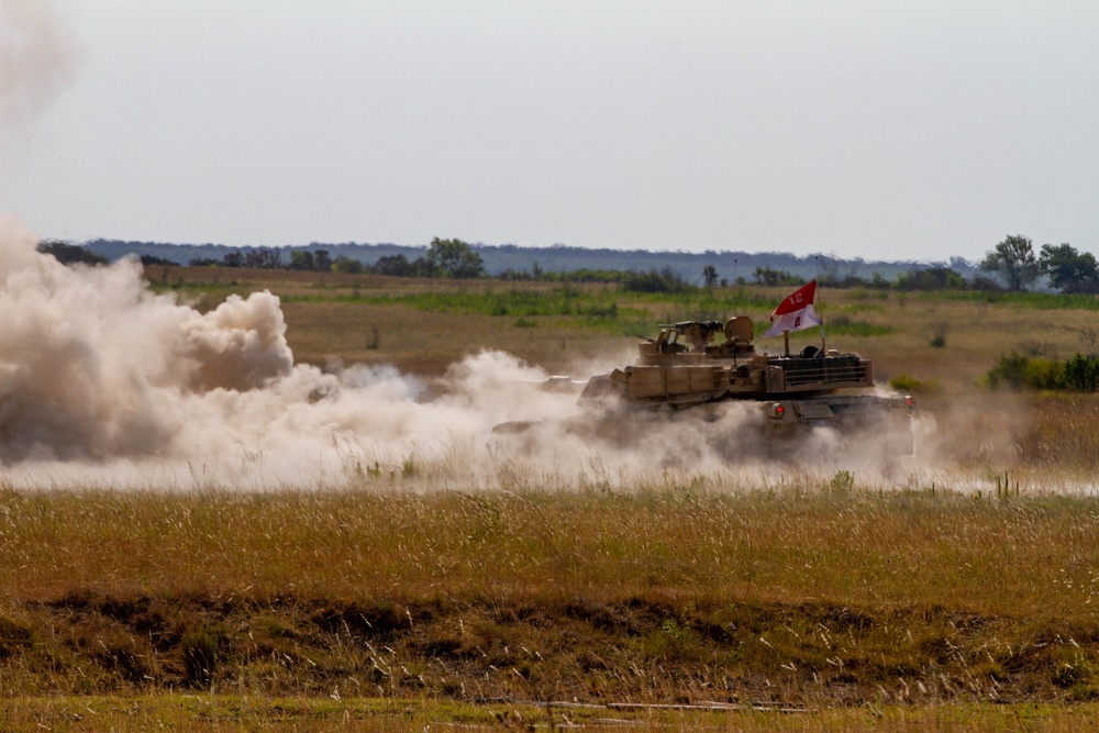 M1 Abrams Firing