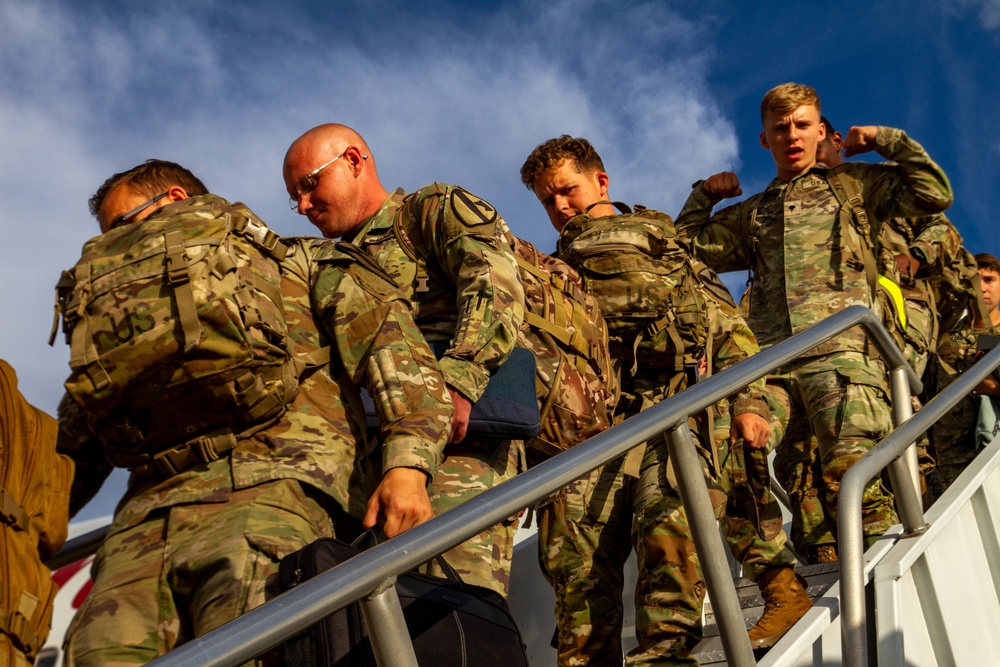 Troopers Return Home