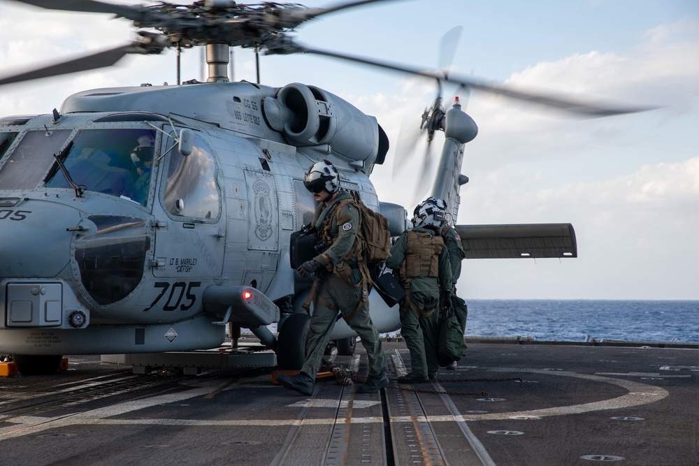 USS Leyte Gulf (CG 55) Daily Operations