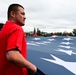 Airmen support San Francisco 49ers’ pre-game flag unfurling