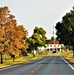 Fall Colors and the American Flag at Fort McCoy