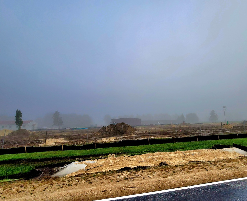 Construction operations for $11.96 million transient training brigade headquarters at Fort McCoy