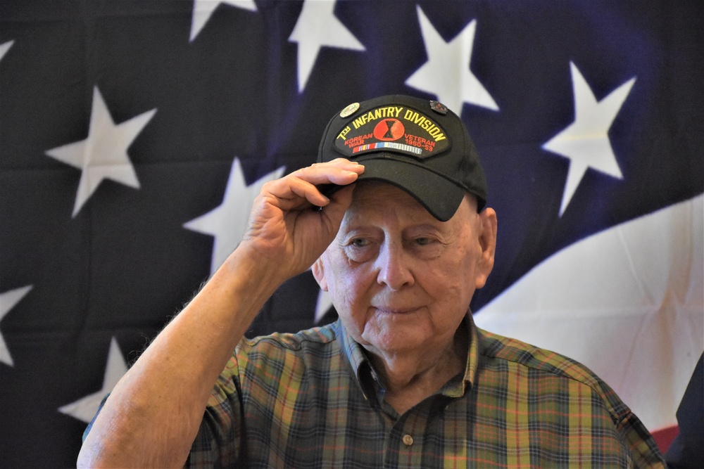 Korean War veteran honored at emotional recognition ceremony