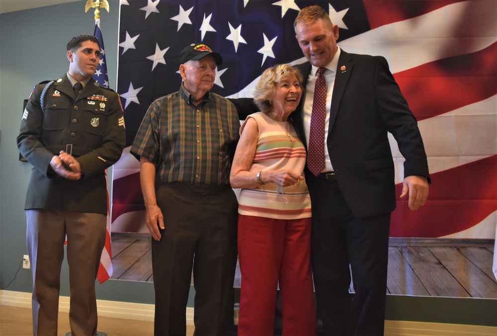 Korean War veteran honored at emotional recognition ceremony