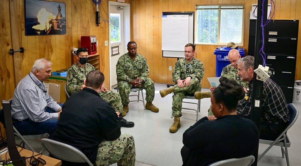 TRFB Leadership Conducts Gemba with MILPERS