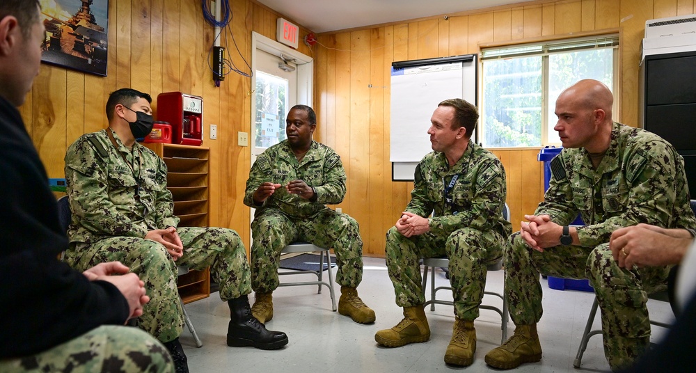 TRFB Leadership Conducts Gemba with MILPERS